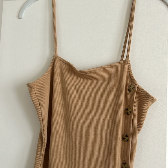 NWT French Connection Reshmi Baby Ribbed Jersey Dress - Picture 3 of 4